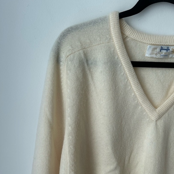Pringles V neck preppy wool sweater - Picture 2 of 11